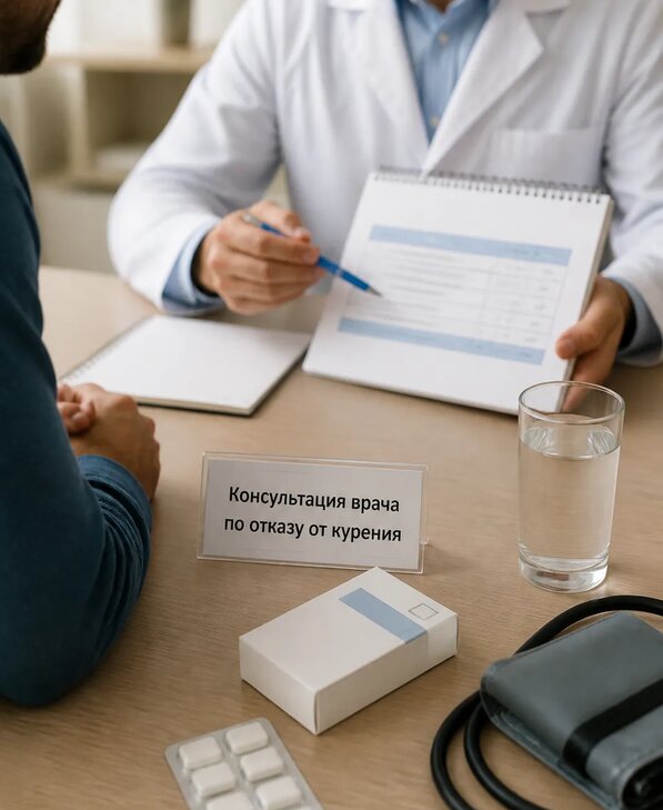 Консультация врача по отказу от курения для взрослых в Георгиевске